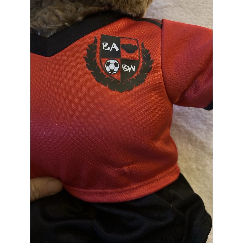 Build A Bear Soccer Bear Plush Jersey Outfit Shoes BABW Stuffed Animal - Picture 6 of 6